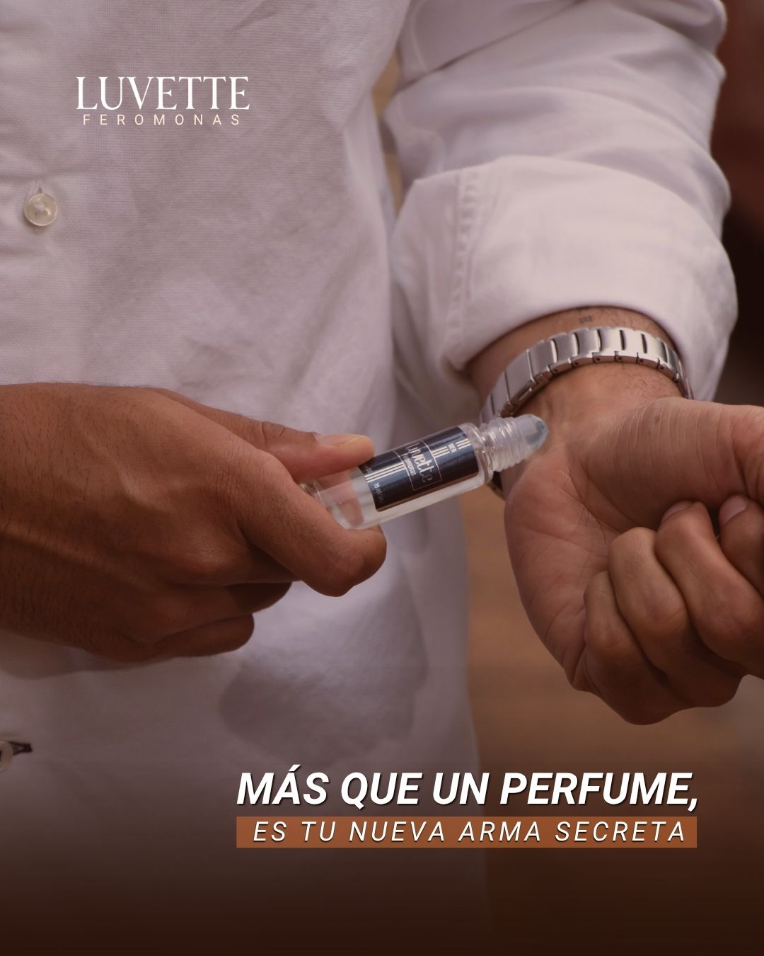 LUVETTE MEN PERFUME CON FEROMONAS
